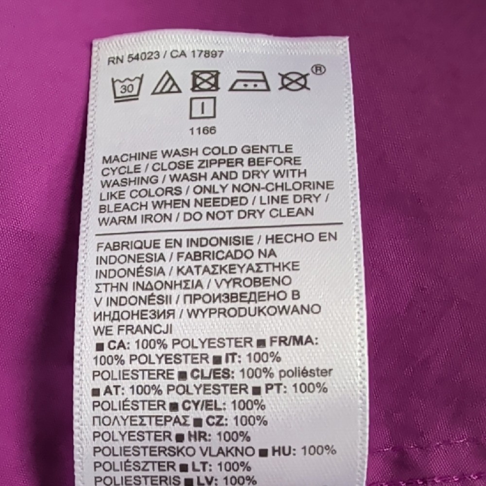 Athleta oversize vibrant magenta poplin shirt - Picture 8 of 8
